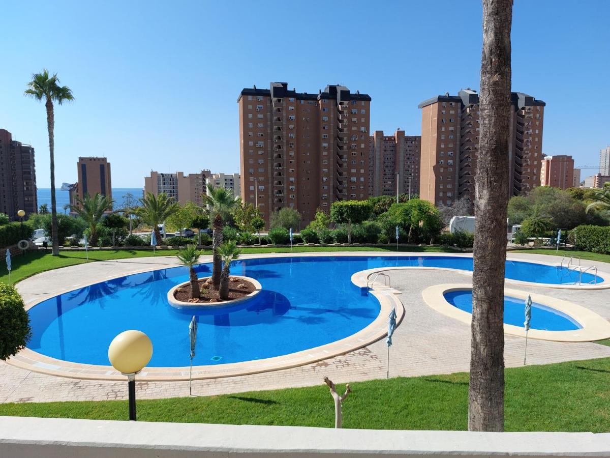 Las Marinas 8O Con Vistas Al Mar Y Piscina By Vero Benidorm Dış mekan fotoğraf